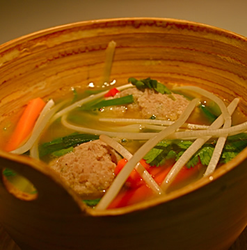 03_Pork Ball & Vegetable Soup