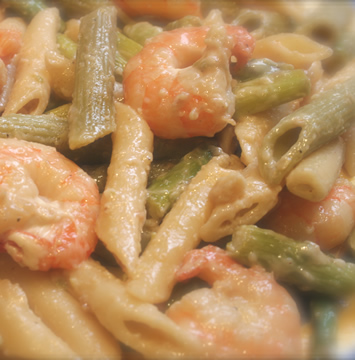 05_Shrimp & Pasta Stir-fry